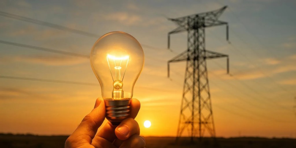 Torre de transmissão simbolizando o texto sobre comercializadora x geradora de energia